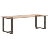  Noge za blagovaonski stol T-oblika 2 kom 80x35x(72-73) cm čelik | shoptok.hr
