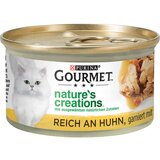 Gourmet Nature's Creations 12 x 85 g - Piletina sa špinatom i rajčicom Cijene