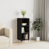 Maison Chic Komoda - Predalnik črna 34,5x32,5x90 cm inženirski les, (21716187) Cene