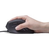 Connect IT CMO-2500-BK - Ergonomski žični miš Verti Wire 1000/1600 DPI crni | Eponuda.com