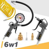  6-dijelni pneumatski set alata za kompresor Humberbg HM-256 | shoptok.hr