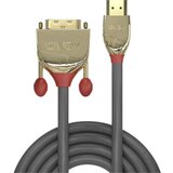 Lindy HDMI / DVI adapterski kabel HDMI-A utikač, DVI-D 18+1-polni utikač 2.00 m siva 36195 HDMI kabel Cijene