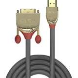 HDMI / DVI adapterski kabel HDMI-A utikač, DVI-D 18+1-polni utikač 2.00 m siva 36195 HDMI kabel