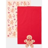 Sinsay Set kuhinjskih krpa s motivom medenjaka 2 pack | shoptok.hr