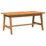 Bistro set s jastukom 5 pcs Smeđa Čvrsto drvo akacije | shoptok.hr