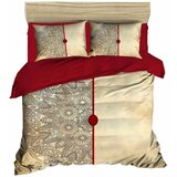  465 redbeigegrey double quilt cover set | ePonuda.com