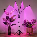 LED lampa s daljinskim upravljačem za uzgoj biljaka s 4 panela | shoptok.hr