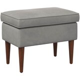  Stolica za noge Svjetlosiva 55 x 35 x 41 cm Baršun | Eponuda.com