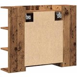 Kupaonski ormarić s ogledalom staro drvo 80x20,5x64 cm | shoptok.hr