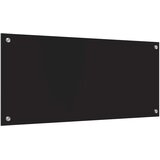  Kuhinjski zid Crna 90 x 40 cm Staklo otporno na udarce | Eponuda.com