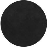 Maison Chic Preproga, Rug s kratkimi vlakni mehka pralna črna Ø 200 cm, (22121411) | Shoptok.si