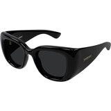 Saint Laurent SL903HOWL 001 ONE SIZE (55) Črna/Črna Cene