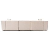 Atelier Del Sofa ugaona garnitura Lora (L1 O1 1R POUFFE ) Light Brown | ePonuda.com