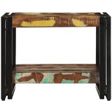  Višebojni stolić za kavu 50x50x38 cm puno drvo obrađeno | shoptok.hr