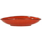 Tognana Ovalen krožnik, skleda Vulcania Veggie 21,5x12cm / rdeč / porcelan, (5000199272) | Shoptok.si