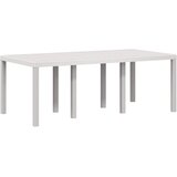  Vrtni set za objed s jastukom 7 pcs Bijela i antracit PP | shoptok.hr