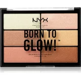 NYX Professional Makeup Born To Glow paleta highlightera nijansa 01 6x4,8 g