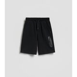 Reserved Pamučne kratke hlače - crno | shoptok.hr