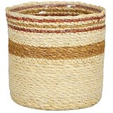Mica Decorations Ukrasna košara za biljke (Vanjska dimenzija (ø x V): 16 x 16 cm, prirodni materijali, Žuta) | shoptok.hr