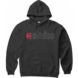 Etnies Pulover na prostem Ecorp Hoodie Black/Red/White S