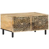 Furnova Klubska mizica 80x50x40 cm trden mangov les, (21915270) | Shoptok.si