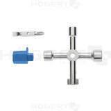  KLJUČ ZA ORMARE 76 mm (6U1) + ADAPTER 1/4 Cijene