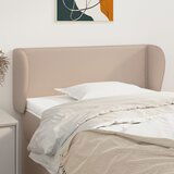 vidaXL Vzglavje z ušesi kapučino 83x23x78/88 cm umetno usnje Cene