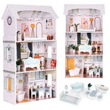  Kućica za lutke Alice na 3 sprata, 4 sobe, set sa 9 komada nameštaja – ECOTOYS | Eponuda.com