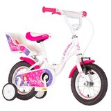 Visitor Dečiji bicikl Princess 12"/7", Belo-Roze | Eponuda.com