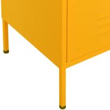 Ormarić za pohranu boja senfa 80 x 35 x 101,5 cm čelični | shoptok.hr