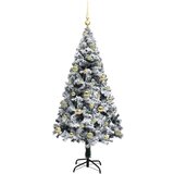  Umestno božično drevo Zelena 150 cm PVC, jeklo in plastika | Shoptok.si
