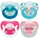 Nuk duda varalica - silikon Signature (6-18 m), 2 kom Multicolor | shoptok.hr