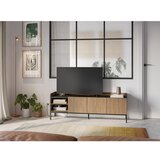 Marckeric TV komoda u dekoru hrasta u prirodnoj boji 160x55x42 cm Adara – | shoptok.hr