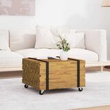  Kava Stol Smeđa 60 x 60 x 38 cm Čvrsto teak drvo | shoptok.hr