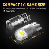 Auxito T10 W5W LED sijalice 3030 SMD 6000K 1000LM 12V 2US2T-T10-W2-A PAR | Eponuda.com