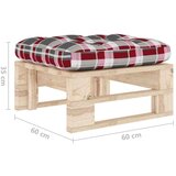  Vrtni tabure iz palet impregnirana borovina, (20971558) | Shoptok.si
