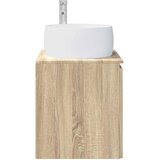  Umivaonik s policom Hrast sonoma 49,5 x 44,5 x 66 cm | Eponuda.ba