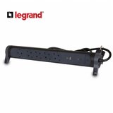 Legrand 694514 produžni blok sa upz 5X2P+E 1XUSB-A 1XUSB-C 1.5M (crna/t.siva) | ePonuda.com