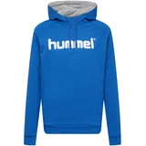 Hummel Sportska sweater majica plava / bijela