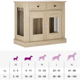 Namještaj za kućni kavez Hrast sonoma 90 x 47,5 x 80 cm | shoptok.hr