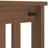 vidaXL Drvo za dvoranu SANDENS 45x40x159,5 cm puno drvo bor | shoptok.hr