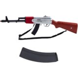  Igrača puška z zvočnimi učinki 65cm - siva/rjava | Shoptok.si
