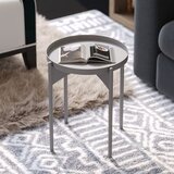 Hanah home Club sto 44x57x44cm sivi | Eponuda.ba