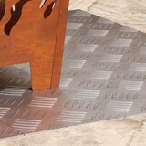 vidaXL Srebrna Guma 70 x 50 x 0.2 cm Neklizeće Prostirci za stepenice | shoptok.hr