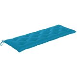  Jastuk za vrtnu klupu plavi 150 x 50 x 7 cm od tkanine Oxford | shoptok.hr