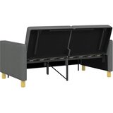  Krevet-sofa na razvlačenje Tamnosiva Tkanina | shoptok.hr