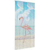  Zavjesa za vrata protiv muha višebojna 200 x 100 cm Bambus - 100 x 200 cm Flamingo | shoptok.hr