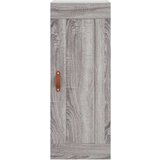 vidaXL Visoka omara siva sonoma 34,5x34x180 cm inženirski les | Shoptok.si