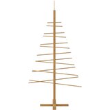 vidaXL Drveno božićno drvce s stalakom Smeđa 150 cm bambus | shoptok.hr