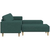 Kauč za dnevni boravak 3 pcs Tamnozelena Poliester | shoptok.hr
